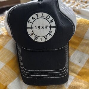 Taylor Swift Black and White Hat